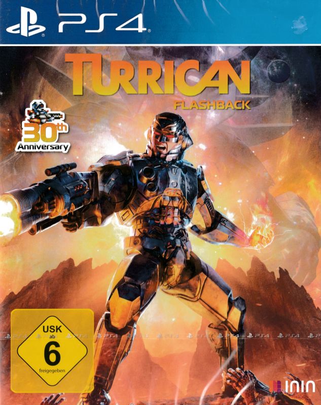 Turrican Collector's Edition box art for Nintendo Switch